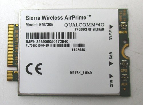 Panasonic getac wwan card - 4g,